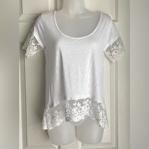 Charlotte Russe T-Shirt White New